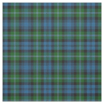 Clan Lyon Scottish Tartan Plaid Fabric by OldScottishMountain at Zazzle