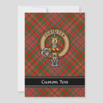 Clan MacAlister Crest Invitation