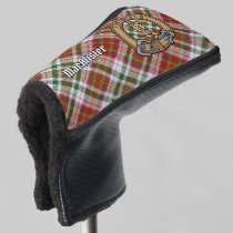 Clan MacAlister Crest over Dress Tartan Golf Head Cover