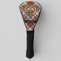 Clan MacAlister Crest over Dress Tartan Golf Head Cover
