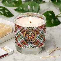 Clan MacAlister Crest over Dress Tartan Scented Candle