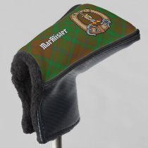 Clan MacAlister Crest over Hunting Glenbarr Tartan Golf Head Cover