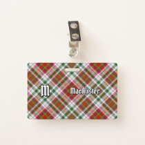Clan MacAlister Dress Tartan Badge