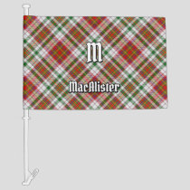 Clan MacAlister Dress Tartan Car Flag