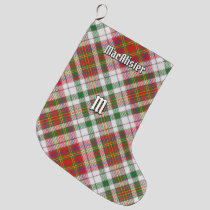 Clan MacAlister Dress Tartan Christmas Stocking