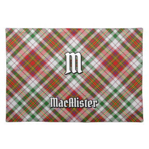 Clan MacAlister Dress Tartan Cloth Placemat