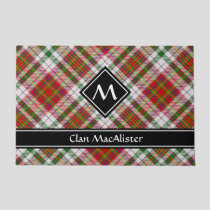 Clan MacAlister Dress Tartan Doormat