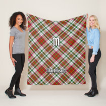 Clan MacAlister Dress Tartan Fleece Blanket