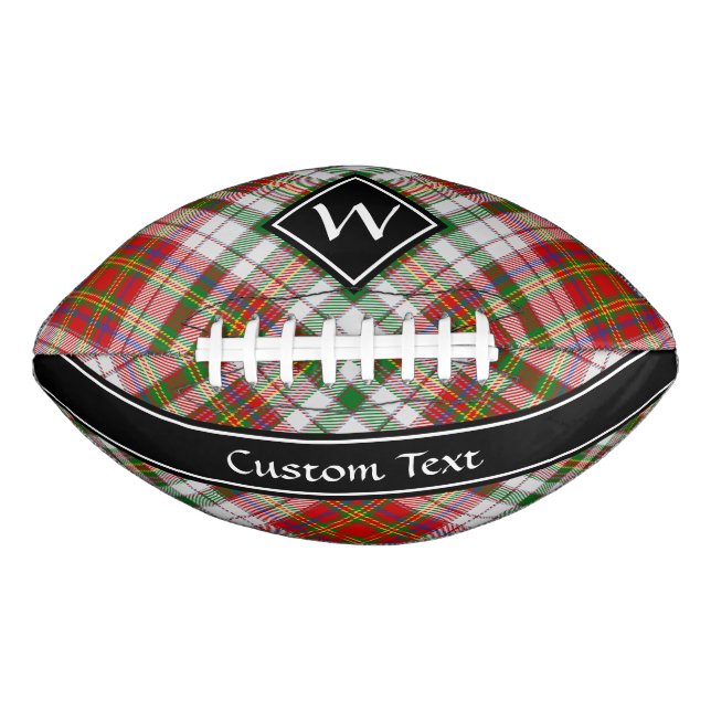 Clan MacAlister Dress Tartan Football (Front)