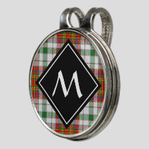 Clan MacAlister Dress Tartan Golf Hat Clip