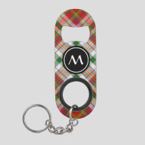 Clan MacAlister Dress Tartan Keychain Bottle Opener