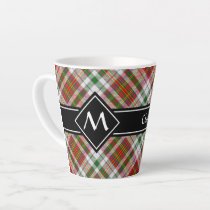 Clan MacAlister Dress Tartan Latte Mug