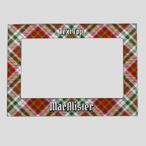 Clan MacAlister Dress Tartan Magnetic Frame