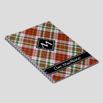 Clan MacAlister Dress Tartan Notebook