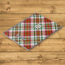 Clan MacAlister Dress Tartan Notebook