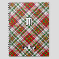 Clan MacAlister Dress Tartan Notebook