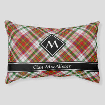 Clan MacAlister Dress Tartan Pet Bed