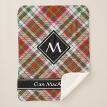 Clan MacAlister Dress Tartan Sherpa Blanket