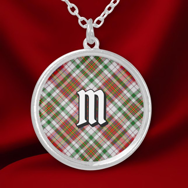 Clan MacAlister Dress Tartan Silver Plated Necklace (Creator Uploaded)