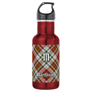 Clan MacAlister Dress Tartan Steel Water Bottle