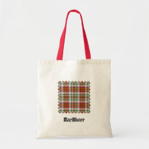 Clan MacAlister Dress Tartan Tote Bag