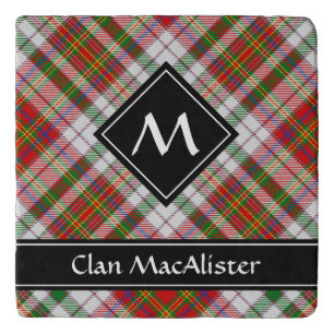Clan MacAlister Dress Tartan Trivet