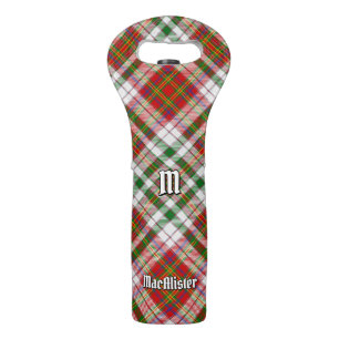 Clan MacAlister Dress Tartan Wine Bag