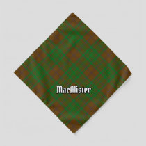 Clan MacAlister of Glenbarr Hunting Tartan Bandana