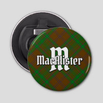 Clan MacAlister of Glenbarr Hunting Tartan Bottle Opener