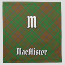 Clan MacAlister of Glenbarr Hunting Tartan Cloth Napkin