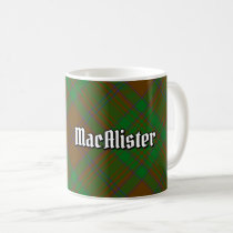 Clan MacAlister of Glenbarr Hunting Tartan Coffee Mug