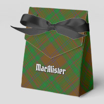 Clan MacAlister of Glenbarr Hunting Tartan Favor Boxes