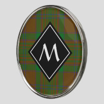 Clan MacAlister of Glenbarr Hunting Tartan Golf Ball Marker