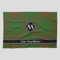 Clan MacAlister of Glenbarr Hunting Tartan Kitchen Towel