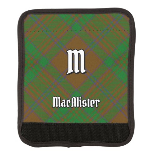 Clan MacAlister of Glenbarr Hunting Tartan Luggage Handle Wrap