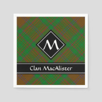 Clan MacAlister of Glenbarr Hunting Tartan Napkins