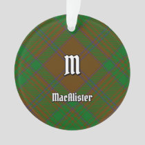 Clan MacAlister of Glenbarr Hunting Tartan Ornament