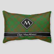 Clan MacAlister of Glenbarr Hunting Tartan Pet Bed