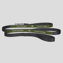 Clan MacAlister of Glenbarr Hunting Tartan Pet Leash