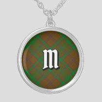 Clan MacAlister of Glenbarr Hunting Tartan Silver Plated Necklace