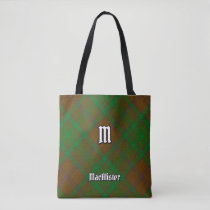 Clan MacAlister of Glenbarr Hunting Tartan Tote Bag