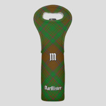 Clan MacAlister of Glenbarr Hunting Tartan Wine Bag
