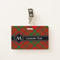 Clan MacAlister of Glenbarr Tartan Badge
