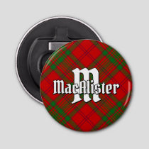 Clan MacAlister of Glenbarr Tartan Bottle Opener
