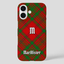 Clan MacAlister of Glenbarr Tartan iPhone 16 Case