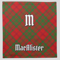 Clan MacAlister of Glenbarr Tartan Cloth Napkin