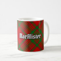 Clan MacAlister of Glenbarr Tartan Coffee Mug
