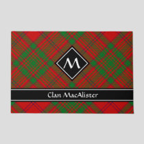 Clan MacAlister of Glenbarr Tartan Doormat