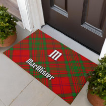 Clan MacAlister of Glenbarr Tartan Doormat