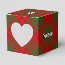 Clan MacAlister of Glenbarr Tartan Favor Boxes